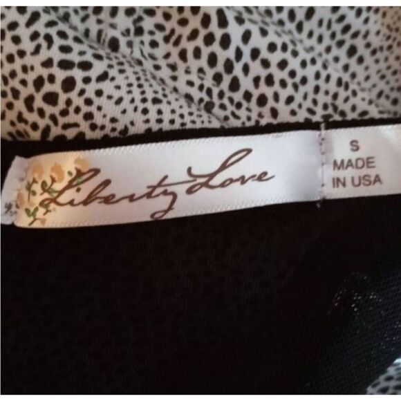 LIBERTY LOVE BLACK DRESS SZ.S EUC.  GORGEOUS DRESS IN EXCELLENT USED CONDITION - Picture 8 of 8